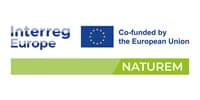 Logo Interreg NATUREM - Co-funded by the European Union